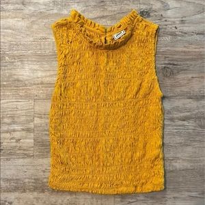 Pimkie Y2k Inspired High Neck Bubble Tank Top Small